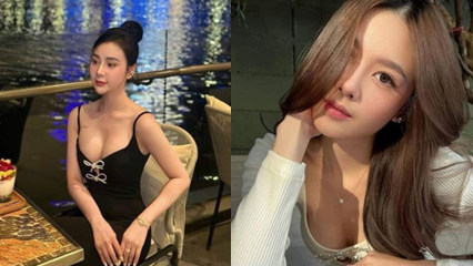 土豪高价约拍性感女神，趁她趴下偷窥翘臀背影疯狂打飞机！